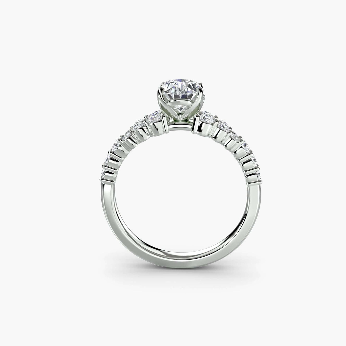BW James Jewelers setting The Celestial Cluster Ring