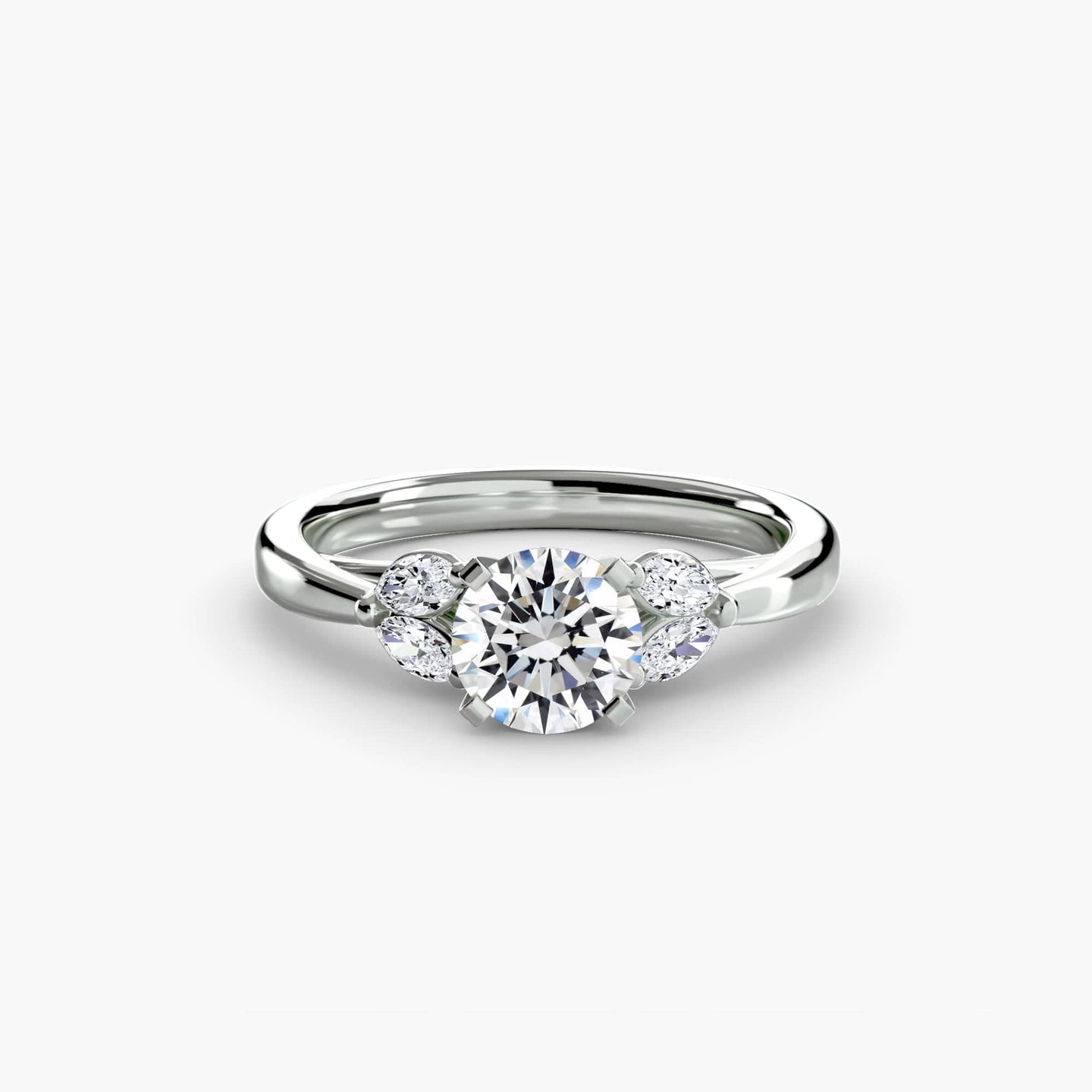 BW James Jewelers setting The Celestial Cluster Ring 2