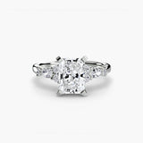 BW James Jewelers setting The Floral Accent Solitaire