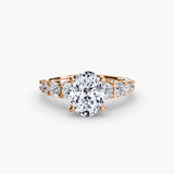 BW James Jewelers setting The Graduated Accent Ring