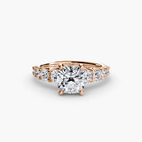 BW James Jewelers setting The Graduated Accent Ring