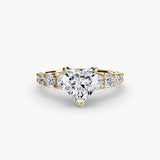 BW James Jewelers setting The Graduated Accent Ring