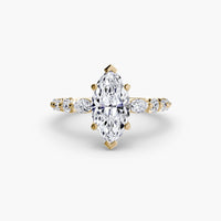 BW James Jewelers setting The Tiered Accent Ring