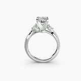 BW James Jewelers setting The Twist Pavé Ring