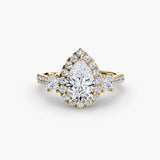 BW James Jewelers setting Three-Stone Ring with Halo 2
