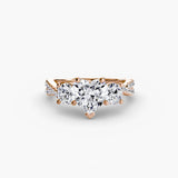 BW James Jewelers setting Three-Stone with Pavé Band 2
