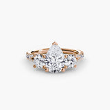 BW James Jewelers setting Three-Stone with Pavé Band 3