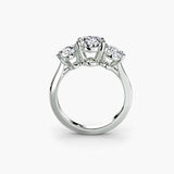 BW James Jewelers setting Trilogy Oval