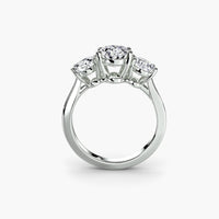 BW James Jewelers setting Trilogy Oval