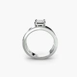 BW James Jewelers setting Wide Band Solitaire 2