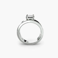 BW James Jewelers setting Wide Band Solitaire 2