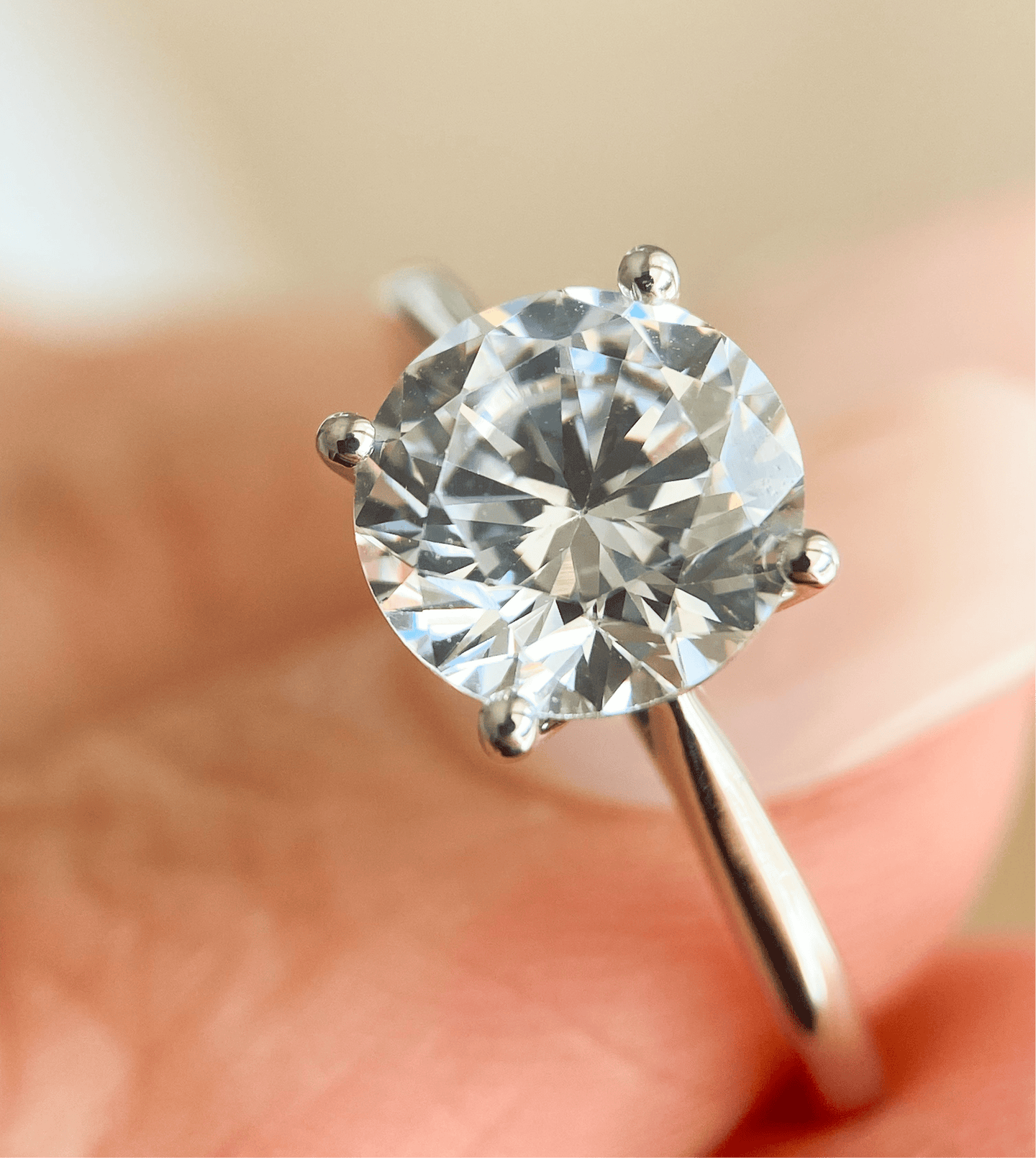 BW James Jewelers Signature Tapered Basket Solitaire