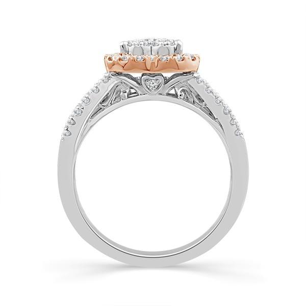 IDD Engagement Ring Forever Day Wedding Set
