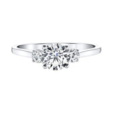Love Story Engagement Ring Love Story Classic Three Stone Diamond Engagement Ring 1ctw