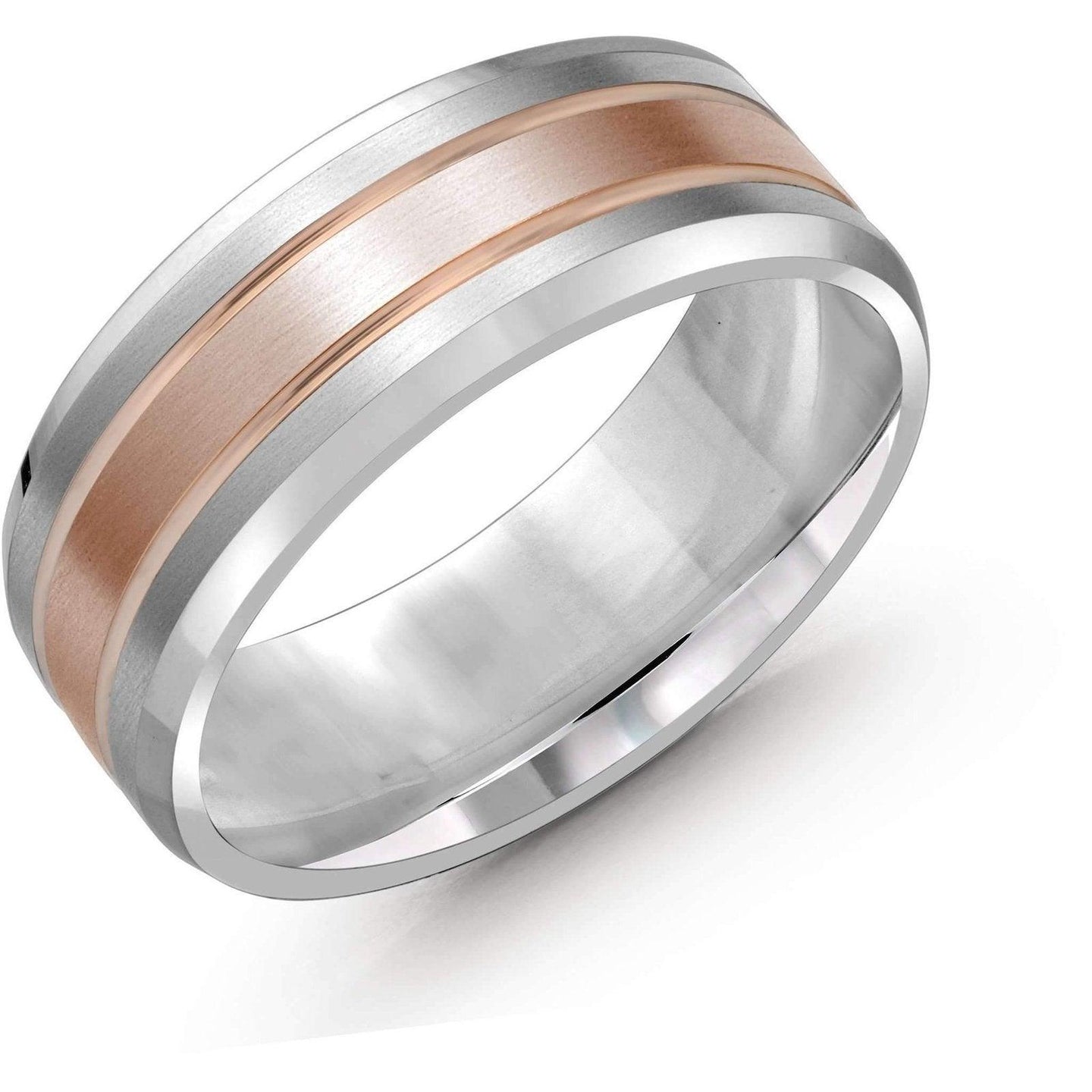 Malo Gold Wedding Bands Two-Tone Wedding Band