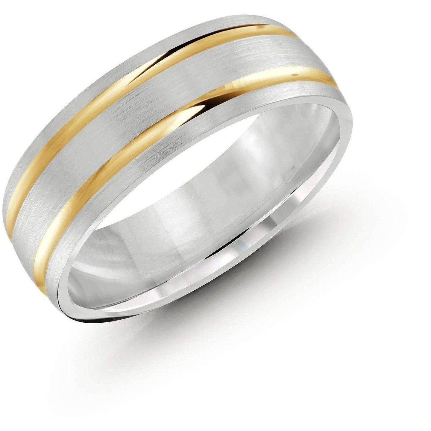 Malo Gold Wedding Bands Two-Tone Wedding Band