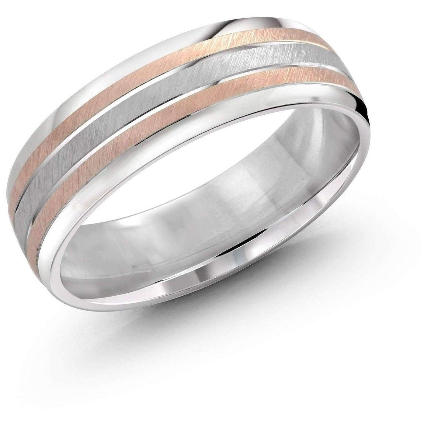 Malo Gold Wedding Bands Two-Tone Wedding Band