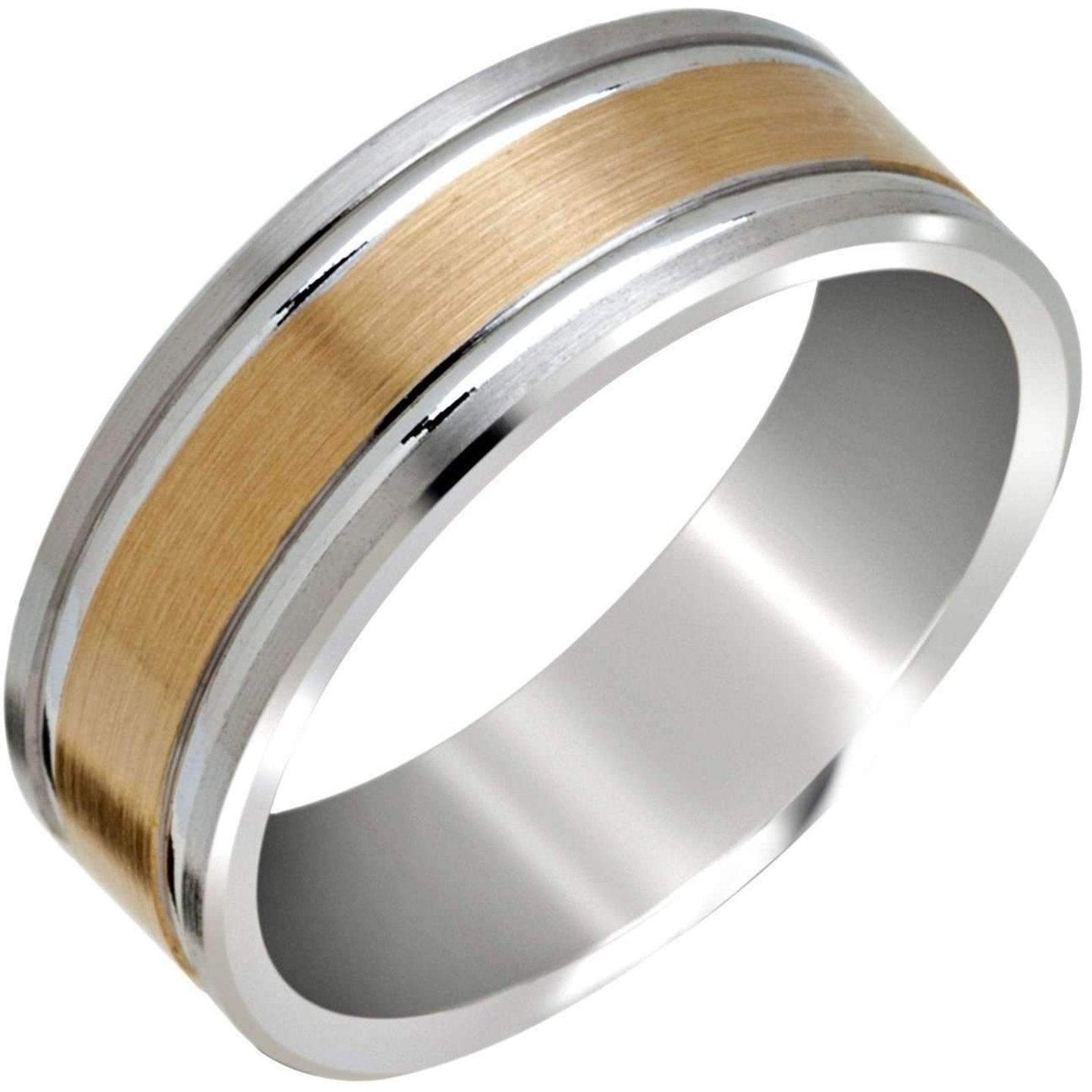 Malo Gold Wedding Bands Two-Tone Wedding Band