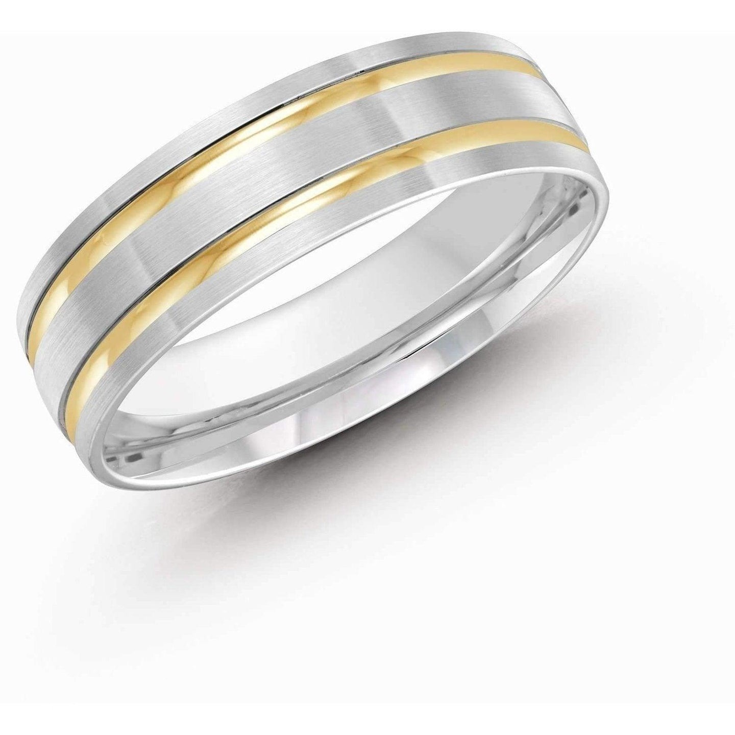 Malo Gold Wedding Bands Two-Tone Wedding Band