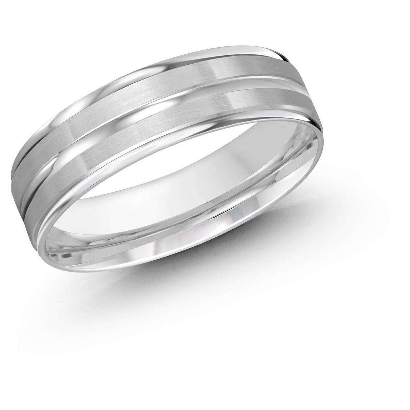 Malo Gold Wedding Bands White Gold Wedding Band