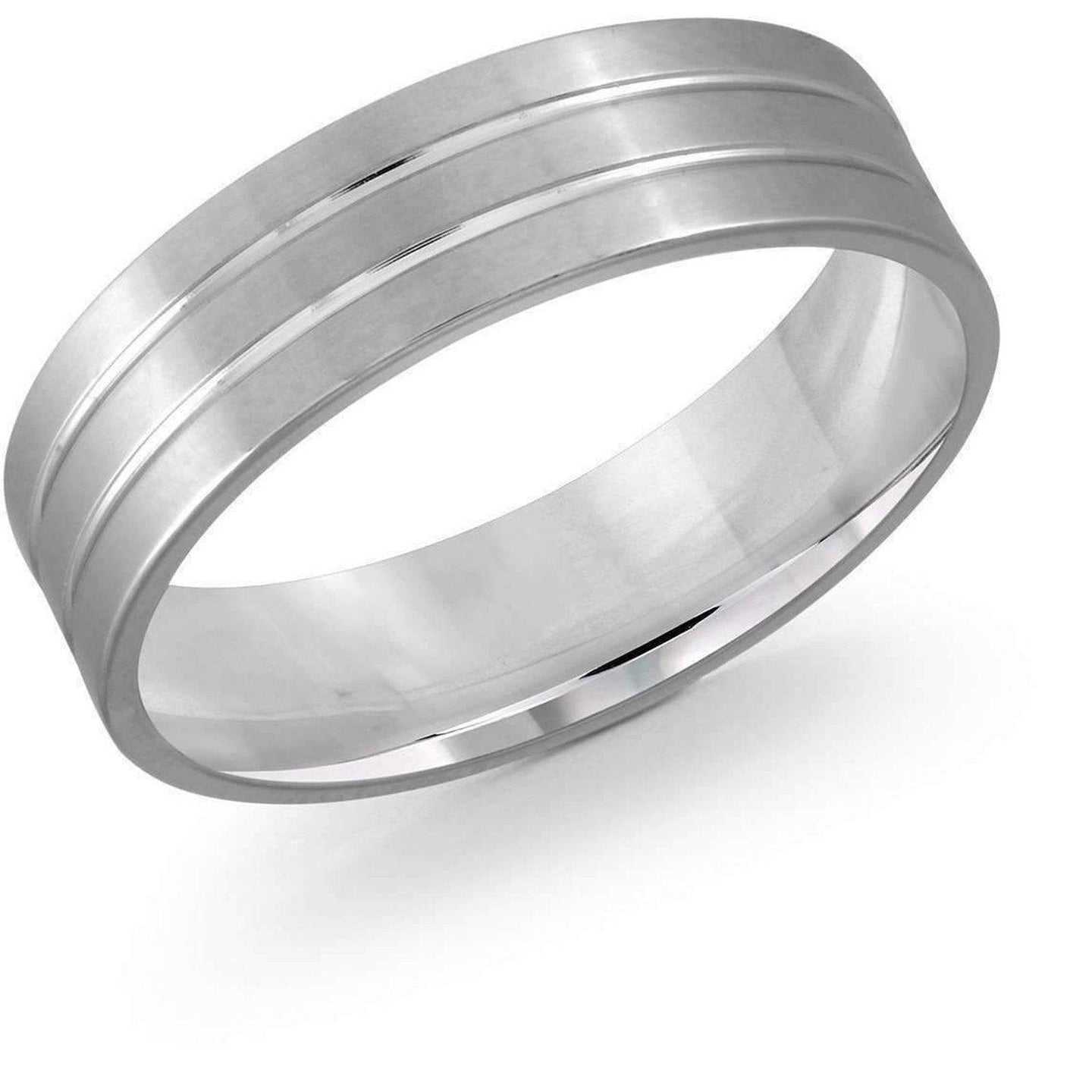 Malo Gold Wedding Bands White Gold Wedding Band