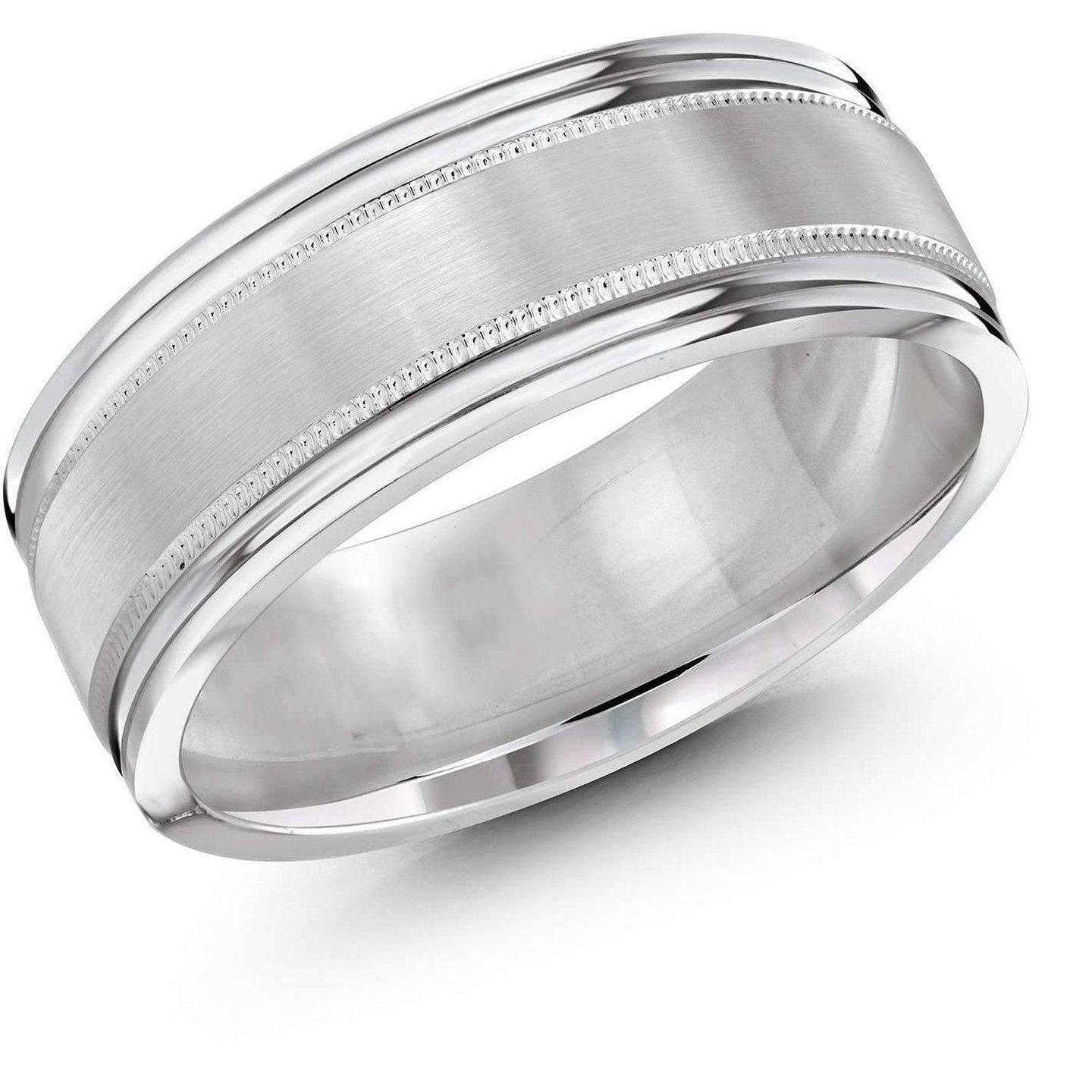 Malo Gold Wedding Bands White Gold Wedding Band