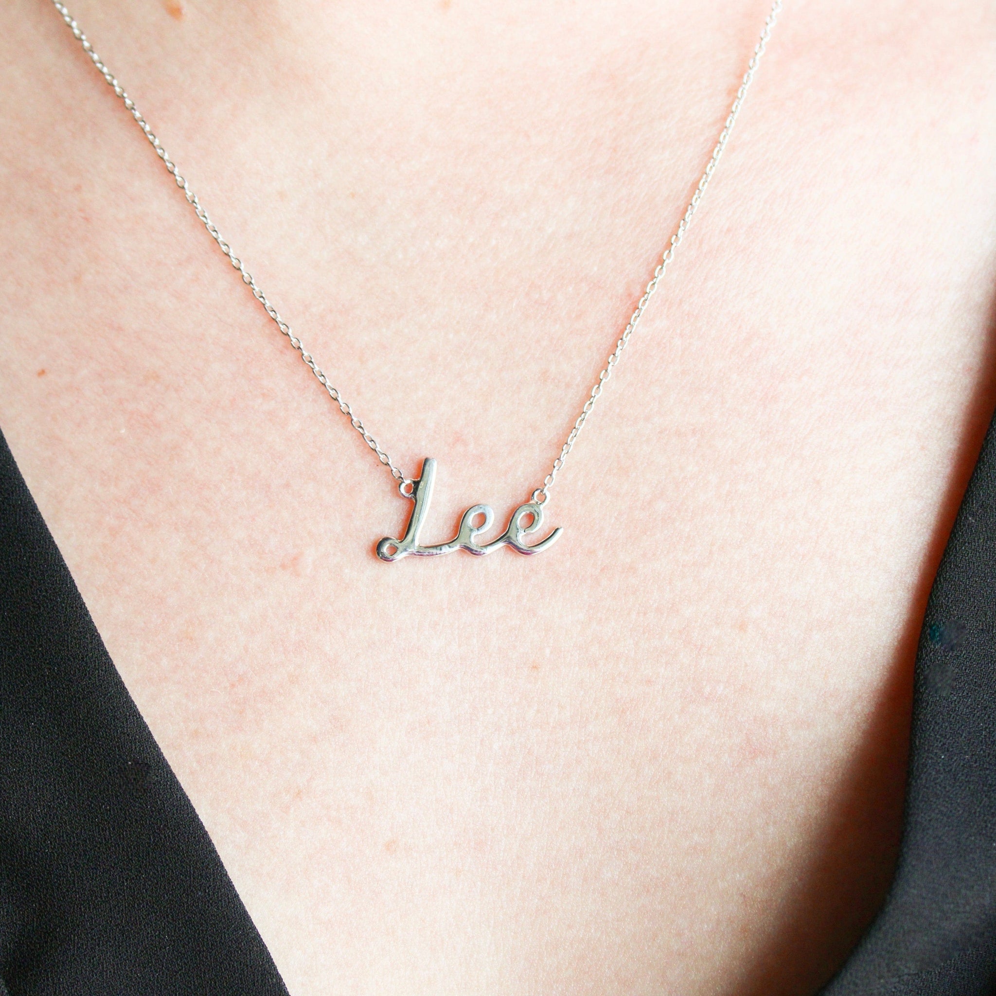 ODI Necklace Lee Script Necklace