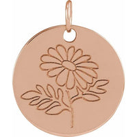 Stuller Necklace Rose Gold / April In Bloom Necklace