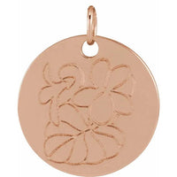 Stuller Necklace Rose Gold / February In Bloom Necklace