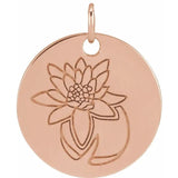 Stuller Necklace Rose Gold / July In Bloom Necklace