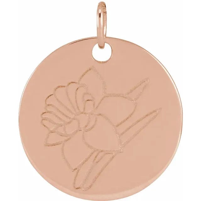 Stuller Necklace Rose Gold / March In Bloom Necklace