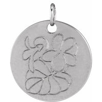 Stuller Necklace White Gold / February In Bloom Necklace