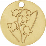 Stuller Necklace Yellow Gold / May In Bloom Necklace