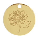 Stuller Necklace Yellow Gold / November In Bloom Necklace