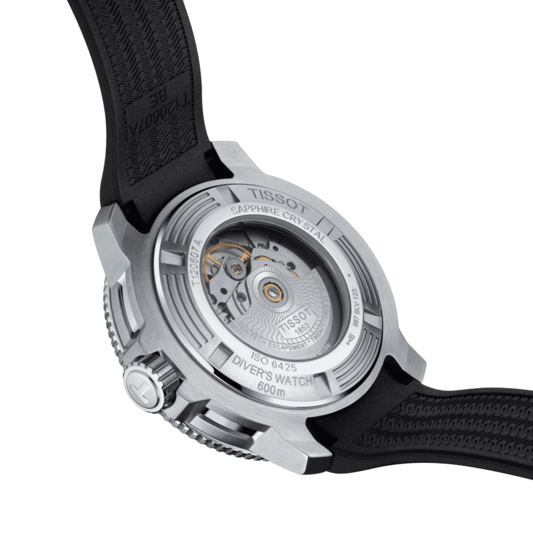 Tissot watch Tissot Seastar 2000 Professional Powermatic 80 Black Swiss-Made Watch