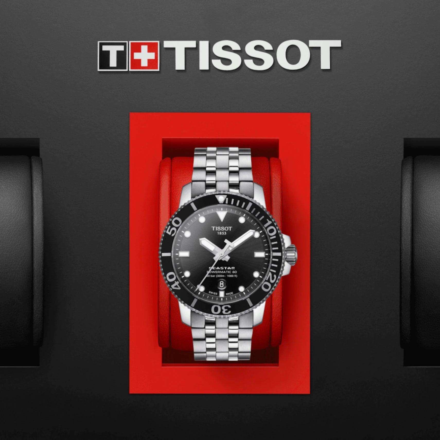 Tissot Seastar 1000 Powermatic 80 Swiss Made Watch – BW James Jewelers