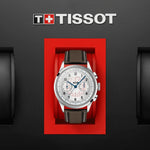 Tissot watches TISSOT TELEMETER 1938 Brown Leather Band White Face Swiss Made Watch
