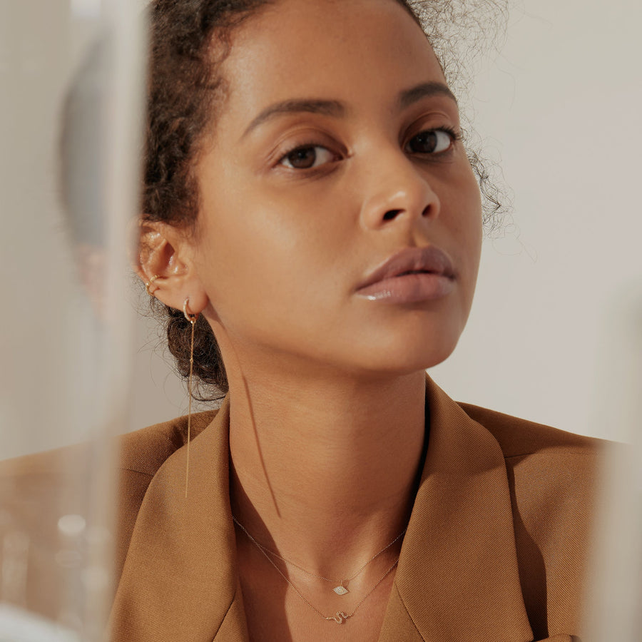 FIONA | Long Bar Earring Charm Earring Charms AURELIE GI 