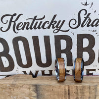 BW James Jewelers ALT Wedding Band "The Louisville" Kentucky Straight Bourbon Whiskey Barrel Tungsten Ring