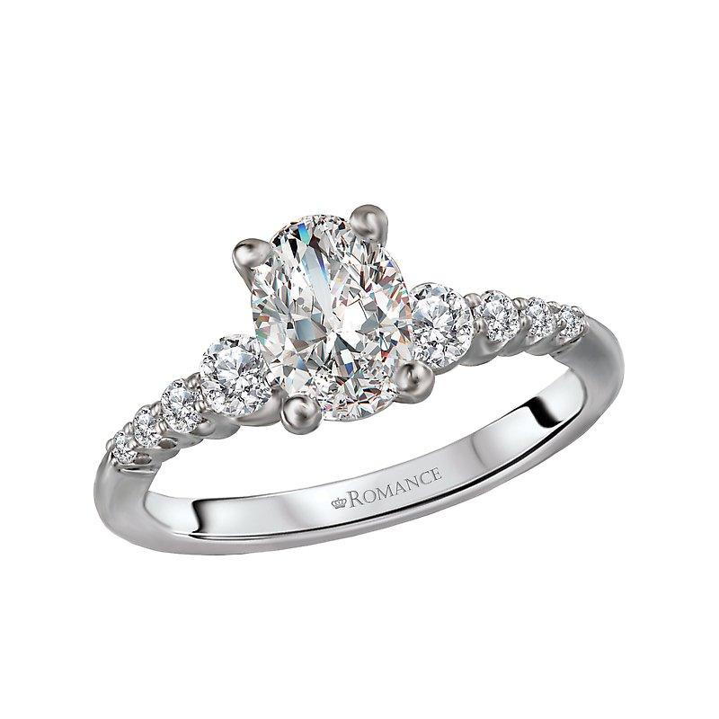 "The Athen's" Classic Semi-Mount Diamond Ring Engagement Rings BW JAMES 